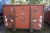 20 foot scrap container for wire heels Height on page 166 cm Distance between vans 110 cm length 575 cm width 240 cm approximate measurements.