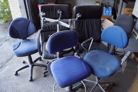 7 piece office chairs