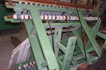 (4) driven roller conveyors, width = 200mm, length = 1800mm