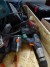 Box with various power tools. Akku and more