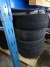 4 pcs. tire with rims. 195/65 R15. Winter tires