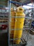 Palle cage with gas cylinders. 7 pcs. 25.8 kg