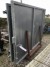 2 Stück Türen in galvanisiertem Stahl (224x180 cm pro Tür) + 2 Pfosten