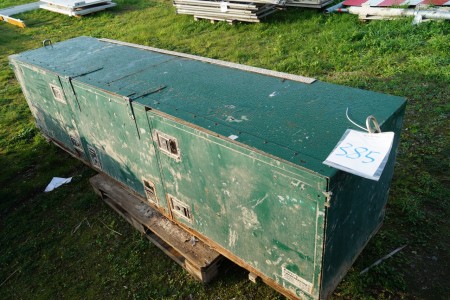Toolbox for truck 284x72x68 cm