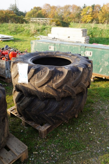 2 piece tractor tires 16.9R244
