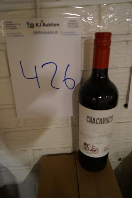 12 bottles of red wine Chacabuco, 2016