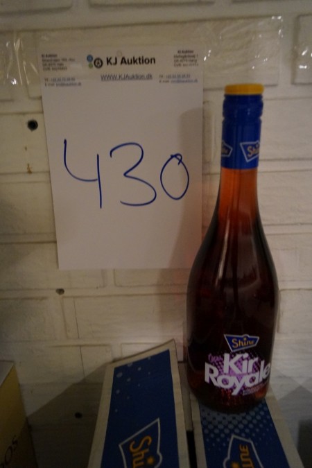 14 bottles of Rosevin, Kir Royale