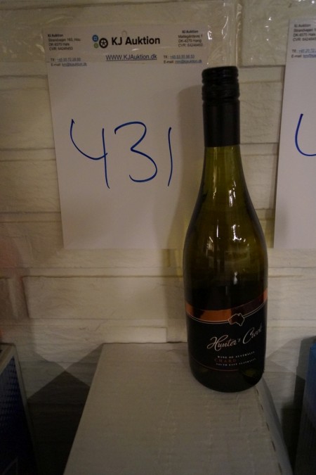 14 bottles of White Wine Hunter`s Creek, Chardonnay