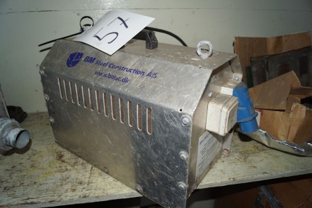 Bellinge  ventilation trykanlæg type 2xBBT-35.