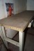 Workshop tables with drawers, 1. H, 91 cm L: 200 cm D: 60 cm - 2. H: 91 cm L: 160 cm D: 60 cm