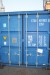 20 Fuß Container, isoliert, mit Fenster und Türparty als Büro / Esszimmer eingerichtet, mit Strom und Licht, Baujahr 2004 ohne Inhalt