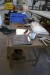 Workshop table with 2 pcs. screwdriver, without contents L: 200 H: 89 D: 59 cm.