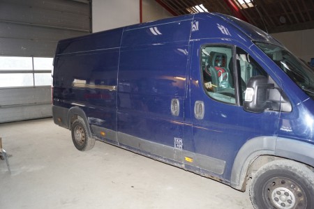 Fiat Ducato 160 multijet, year 2007 view last 30 / 10-2017 km approx. 400,000 km. Km. counter defective. Without plates.