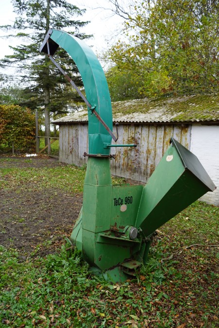 Wood chipper for tractor brand TECE 960, Type 960-4