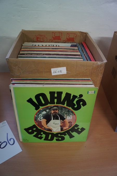 A lot of old LP records