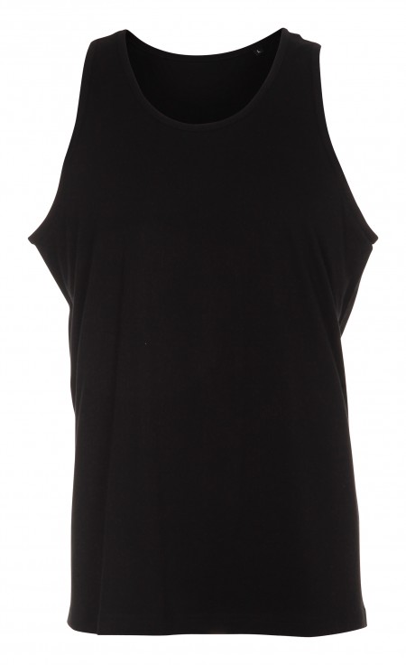 Non-Pressed Upright Upright: 40 pcs. T-shirt WITHOUT SHIRTS, Round Neckline, BLACK, 100% Cotton, L