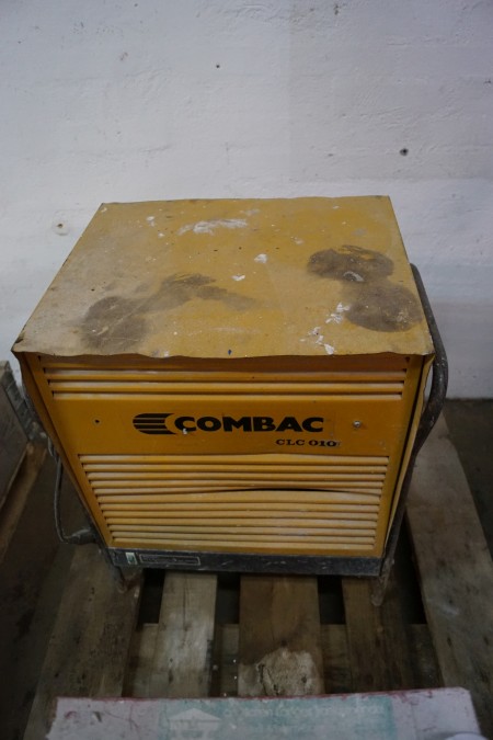 Affugter mærke COMBAC CLC010 virker, 9 KW varmeblæser ikke afprøvet