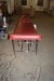 Massage bench H: 66 L: 185 B: 65 cm. + massage bench with electric hoist