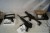 Splatter rifle 2 pieces and 1 gun, 1 gun for PlayStation, not tested
