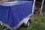 Trailer, mark Stema 01, with tarpaulin Lad length 206 cm, wide 108 cm Height 112 cm Year built 2017, without plates.