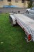 Autotrailer Brand Brenderup with game. Total 2500 kg Load 1950 kg B 183 cm L 400 cm. Year 1997 without plates