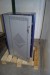 Tool cabinet H 89 cm B 53 cm D 30 cm. With lock and key.