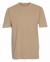 Non-Pressed Upright Upright: 40 STK. T-Shirt, Round Neckline, SAND, 100% Cotton, 10 S - 10 M - 10 XL - 10 XXL