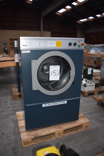 Miele industrial dryer. 90x64x139.5 cm. 380/400 volts
