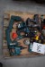 Lot of power tools (not tested). + Garmin GPS