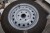 4 Stück GoodYear-Reifen mit Felgen. 195 / 70R15C. Länge zwischen den Naben: 50 mm