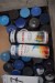 45 pcs. spray cans for auto paint in various colors + special wash before painting