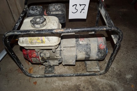 Gasoline generator 230 V.