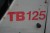 Minibagger Marke Takeuchi TP 125 mit Hobelschaufel breit 130 cm und 2 Baggerschaufel 30 cm - 20 cm. Timer 3421.