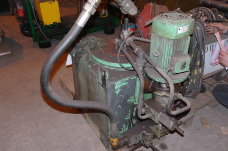 Hydraulic station, Towler, Type A1J10, Pressure, 1500/400 PSI