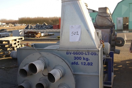 Udsugningsanlæg BV 6600-LT-09 300 kg