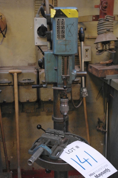 Column type drilling machine, Arboga, + Machine Vice