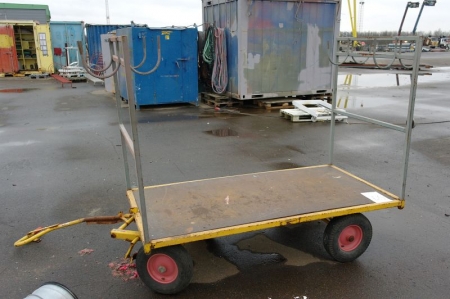 Trolley with cable stand