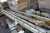 (4) + aluminum ladders + (4) pallets, pneumatic hoses + (2) pallets power distribution panels (about 12 )