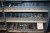 Bookcase with contents of various bolts galvanized steel. 200x211x33 cm