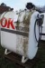 Oil tank 1200 L. with pump, year 2007
