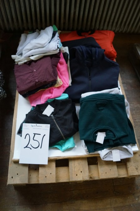 Various clothes in ass sizes