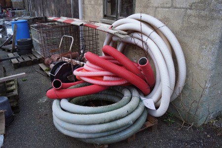 Various drain hose 80/92 + tree trenches