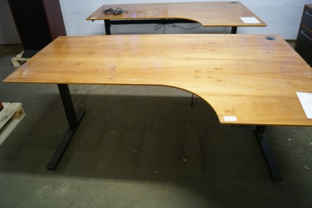 Lift / sink table not tested B: 180 B: at longest place 110 cm