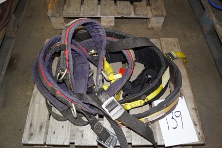 Fall protection belts