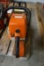 STIHL chainsaw, cutting length 50 cm works, HUSQVARNA 50 motorsaw not tested, AKKU hedge trimmer without charger not tested_x000D_ 