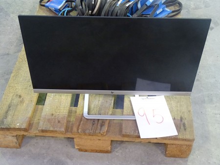 1 HP computer monitor from bankruptcy. 27 ". Model 27s. Cables included.