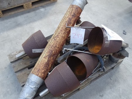 Parts for welding extraction