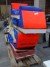 Lot of toboggan (10 boxes, 4 seats), for outdoor use.