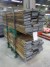 Ca. 60 pcs pallet frames, with 2 cages.