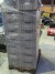 Lot of hard plastic boxes. 39x59x22cm. 32 pcs.
